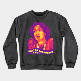 Katie Porter Portrait and Quote Crewneck Sweatshirt